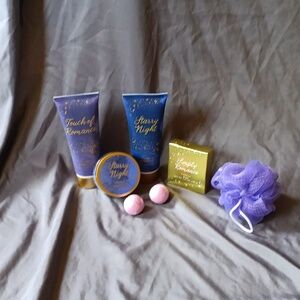 Vanilla sentences body care set